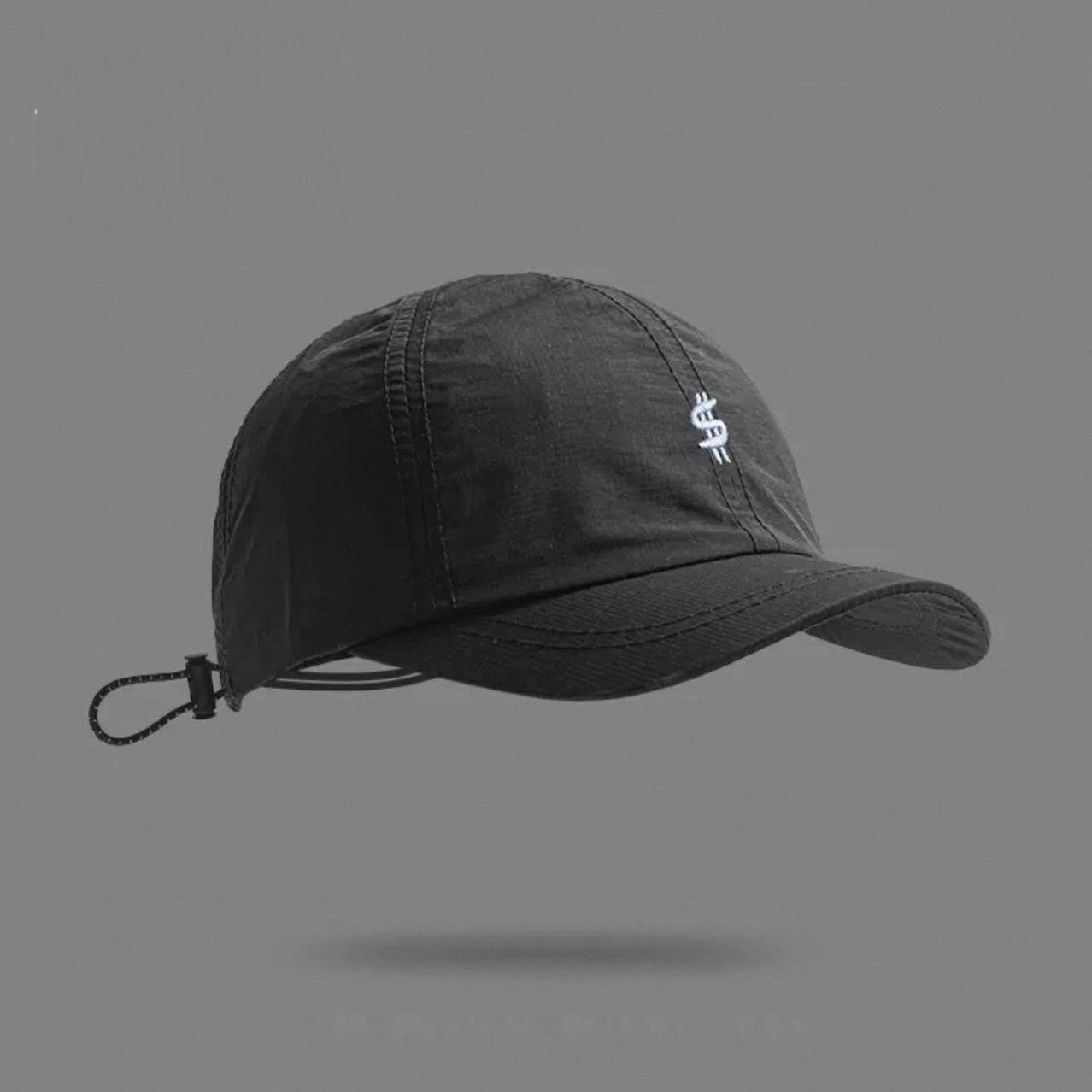 Aquatic Sports Hat - おしゃれな通勤用無地速乾防水レターステッチ調整可能アウトドアカジュアルスポーツ野球帽