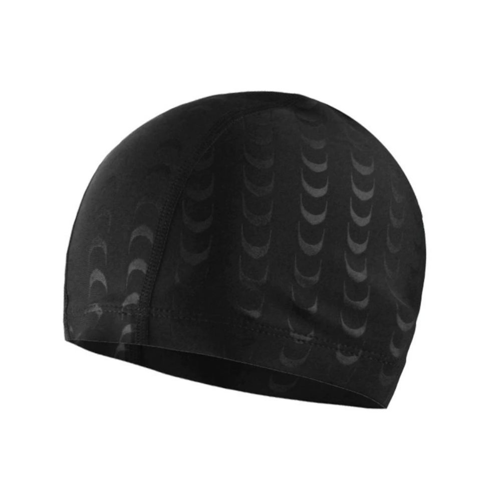 Aquatic Sports Hat - 1 ピース防水ナイロン水泳キャップ弾性耳カバー Skullies & ビーニー水泳トレーニングウォータースポーツ用