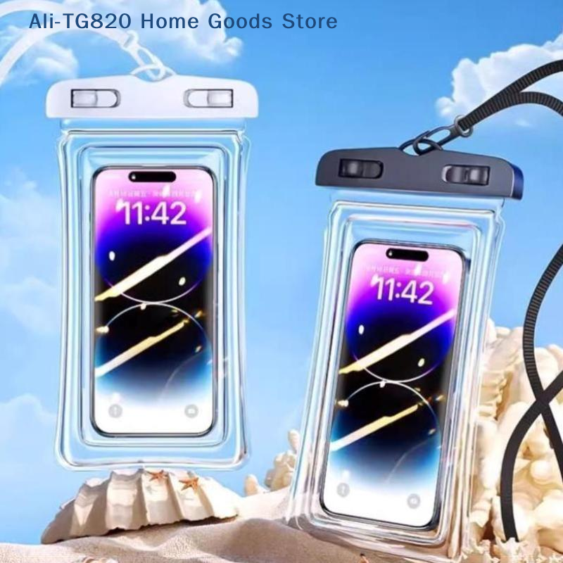 Aquatic Sports - [TG820]防水電話ポーチドリフトダイビングスイミングバッグ水中ドライバッグケースカバー電話用ウォータースポーツビーチプールスキー
