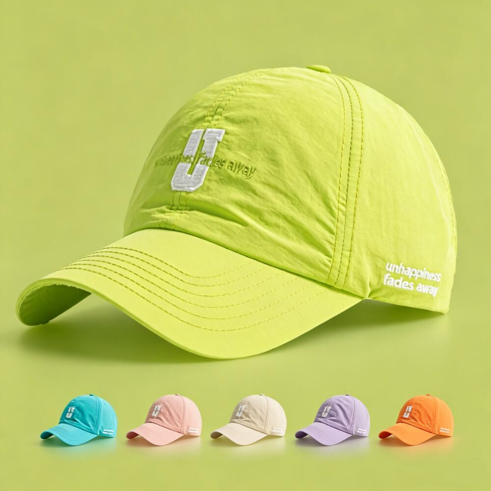 Aquatic Sports Hat - 野球帽湾曲したつばメッシュ防水刺繍文字帽子男性女性アウトドアランニングサイクリング韓国ファッションスポーツキャップ