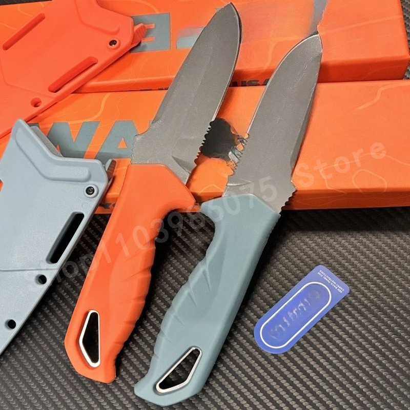 Dive Knife Titanium - BM 18040 ストレートナイフ D2ブレード ナイロンファイバーハンドル アウトドア