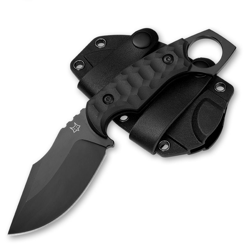 Dive Knife Titanium - ホットサバイバル固定刃シース付きアウトドア切断キャンプハンティングタクティカルNioLox鋼刃グラスファイバーハンドル