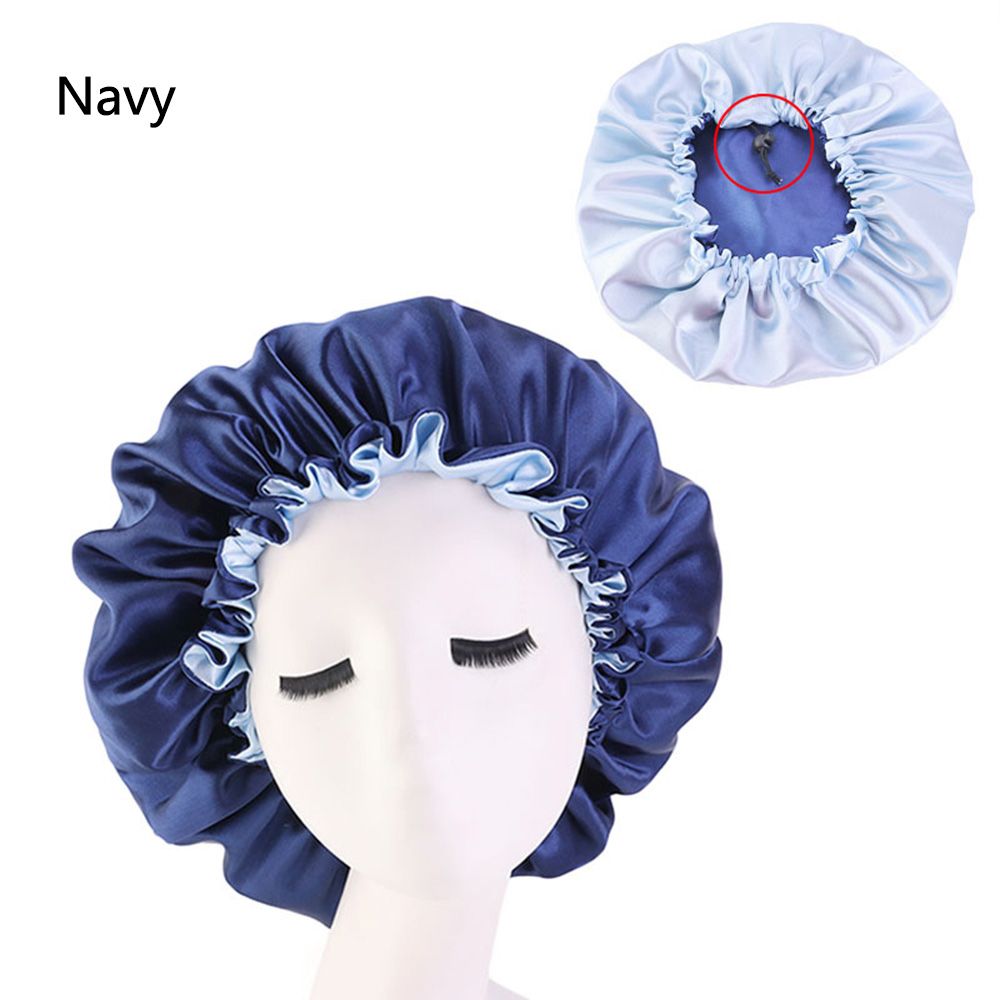 Aquatic Sports Hat - リバーシブル二重層ヘアスタイリングアクセサリー ナイトスリープハット ケモキャップ サテンボンネット ヘッドラップハット