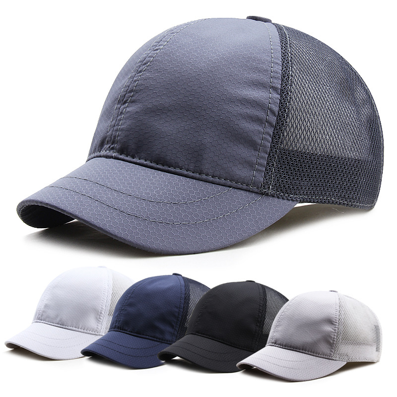 Aquatic Sports Hat - 男性と女性のためのバイザー付き防水帽子,軽量,通気性,スポーツ帽子,超薄型冷却野球帽