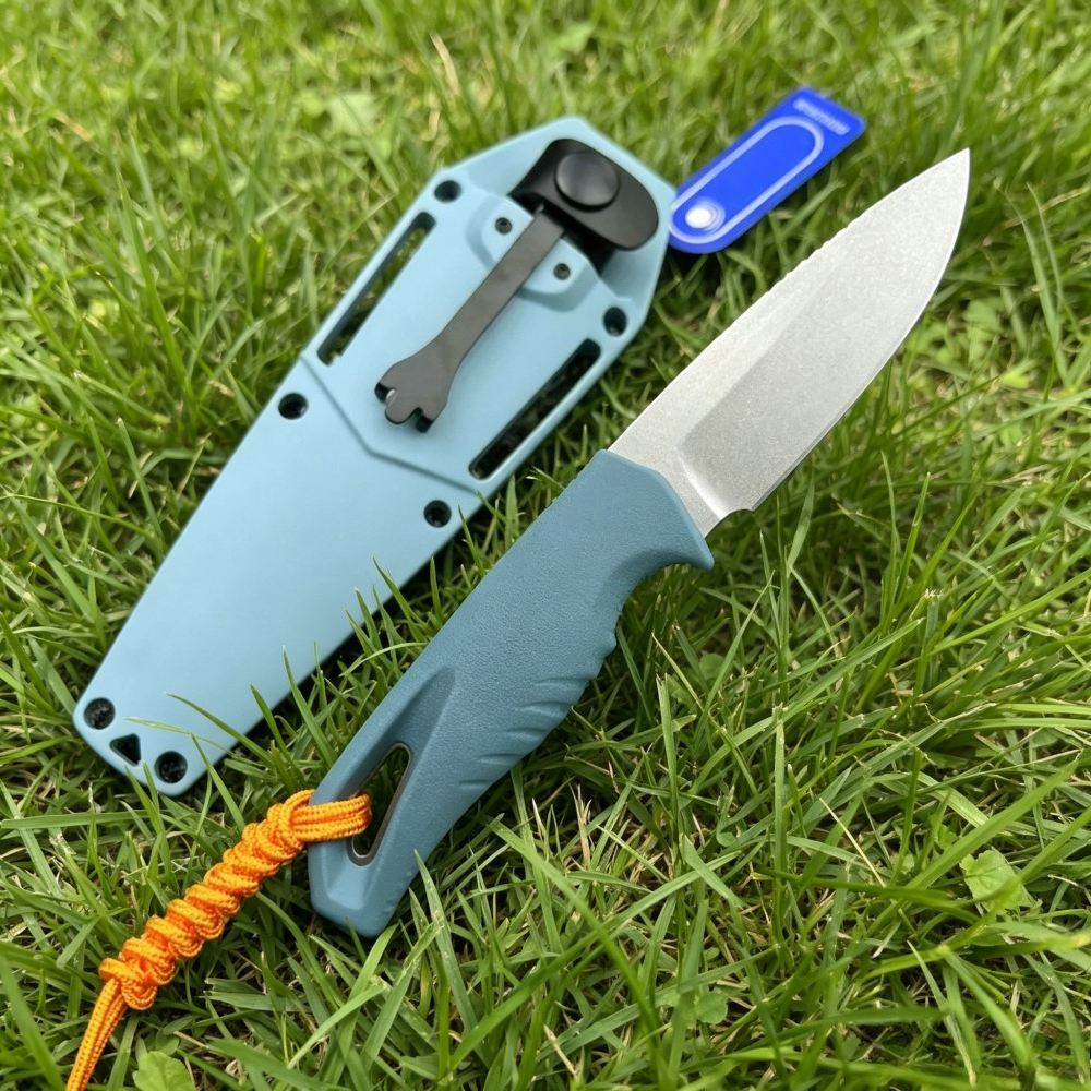 18050 固定刃ナイフ シース付き D2 ブレード、ナイロ - Dive Knife Titanium のレビューと価格
