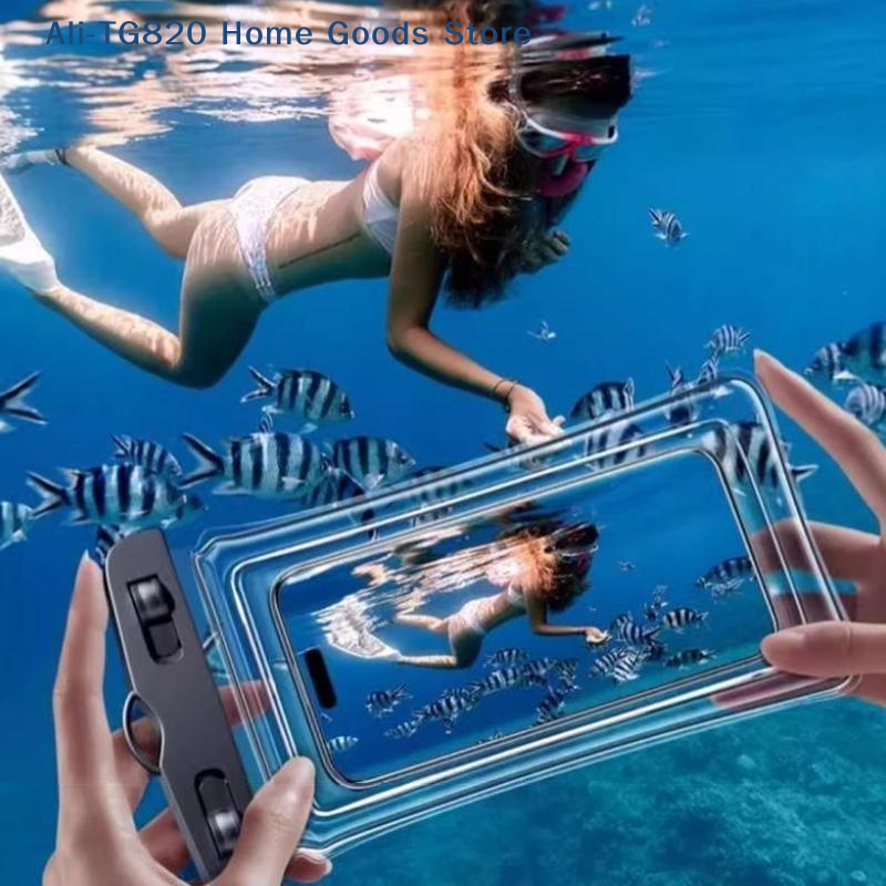 [TG820]防水電話ポーチドリフトダイビングスイミングバッ - Aquatic Sports のレビューと価格
