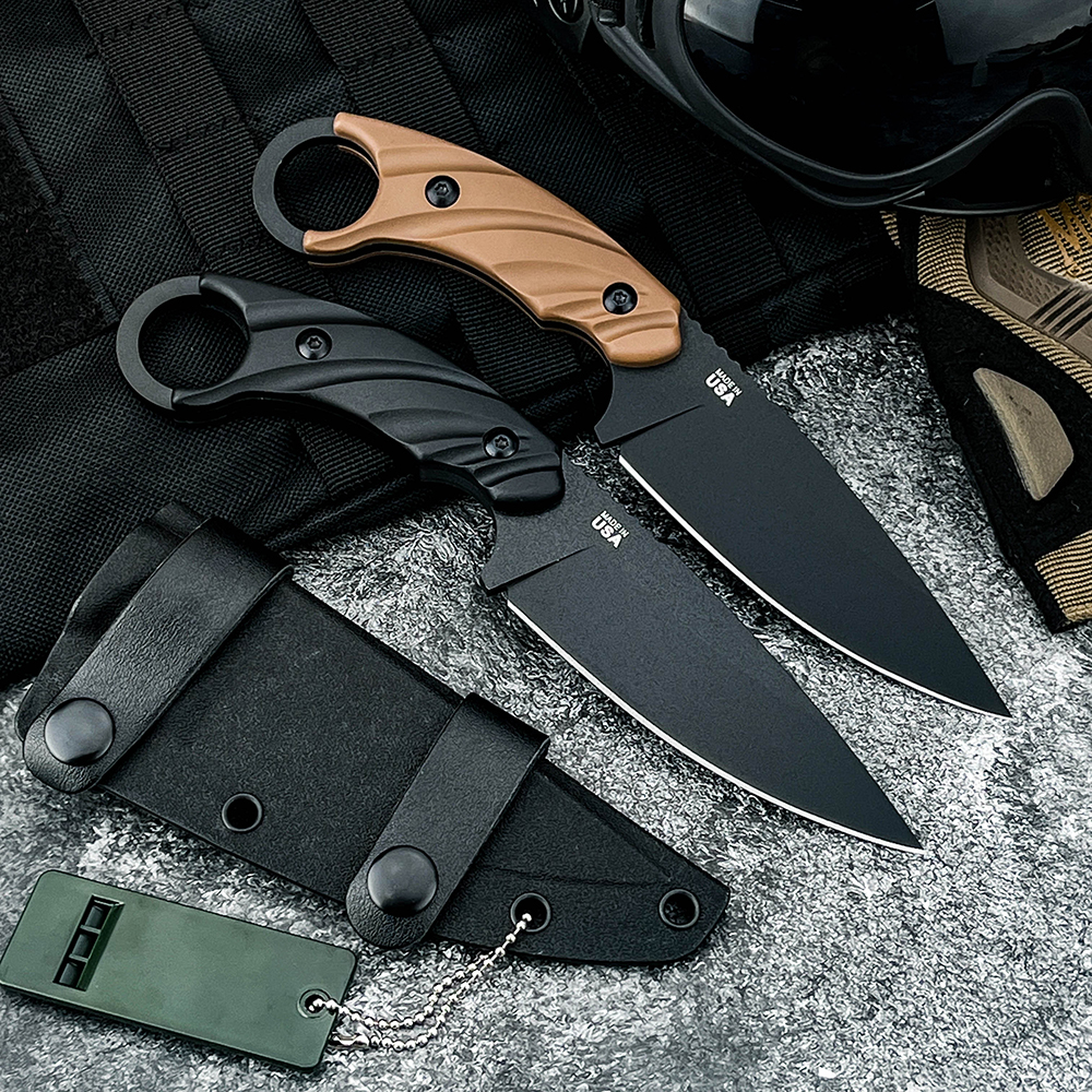 TPS CUT アウトドアアドベンチャー 8Cr13Movブ - Dive Knife Titanium のレビューと価格