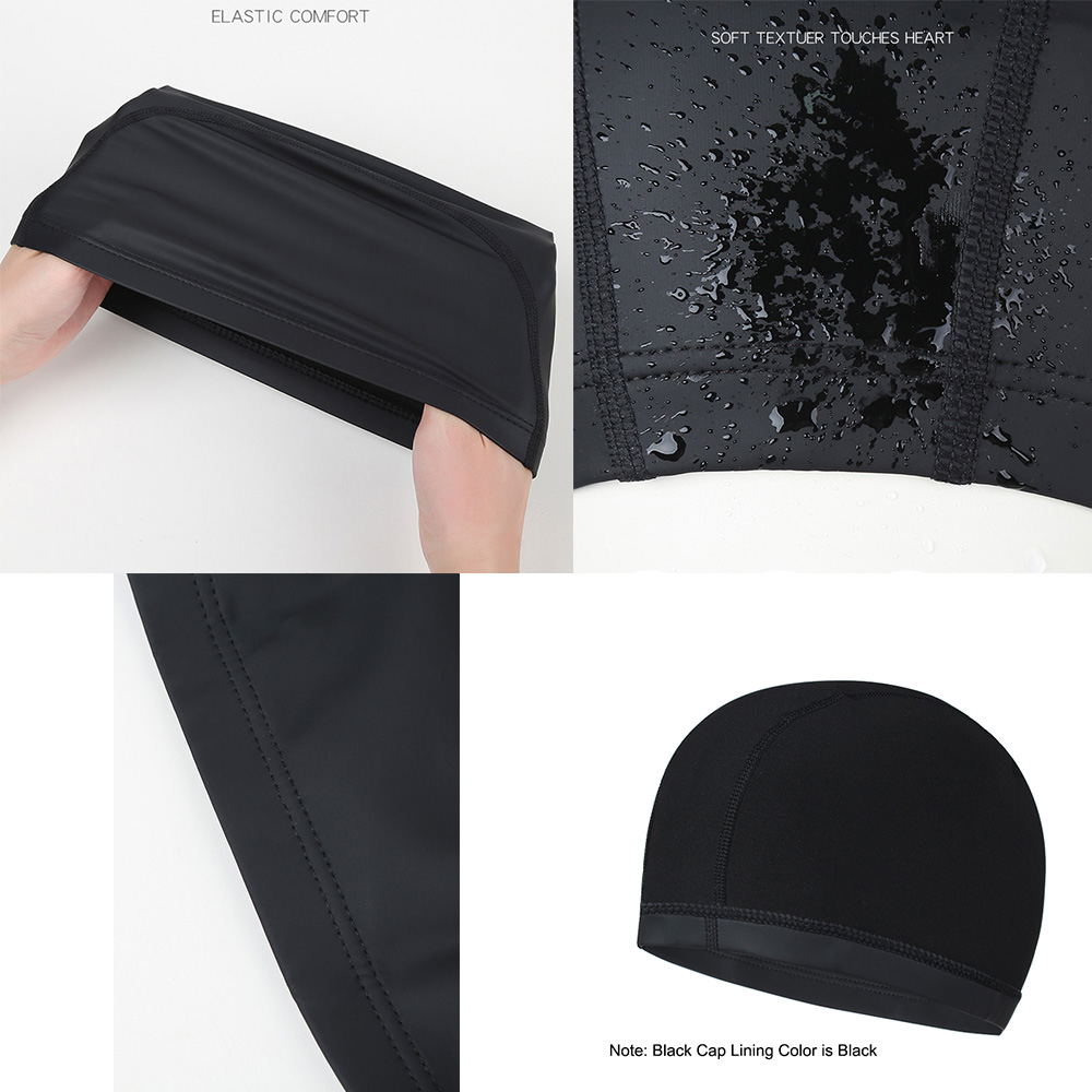 ユニセックス PU 防水スイムキャップ - 男性/女性大人用 - Aquatic Sports Hat のレビューと価格