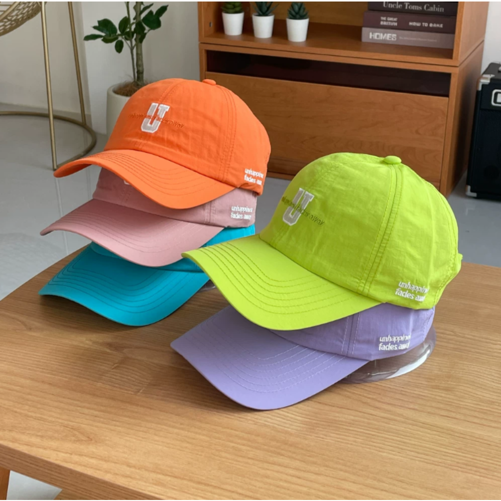 野球帽湾曲したつばメッシュ防水刺繍文字帽子男性女性アウトドア - Aquatic Sports Hat のレビューと価格