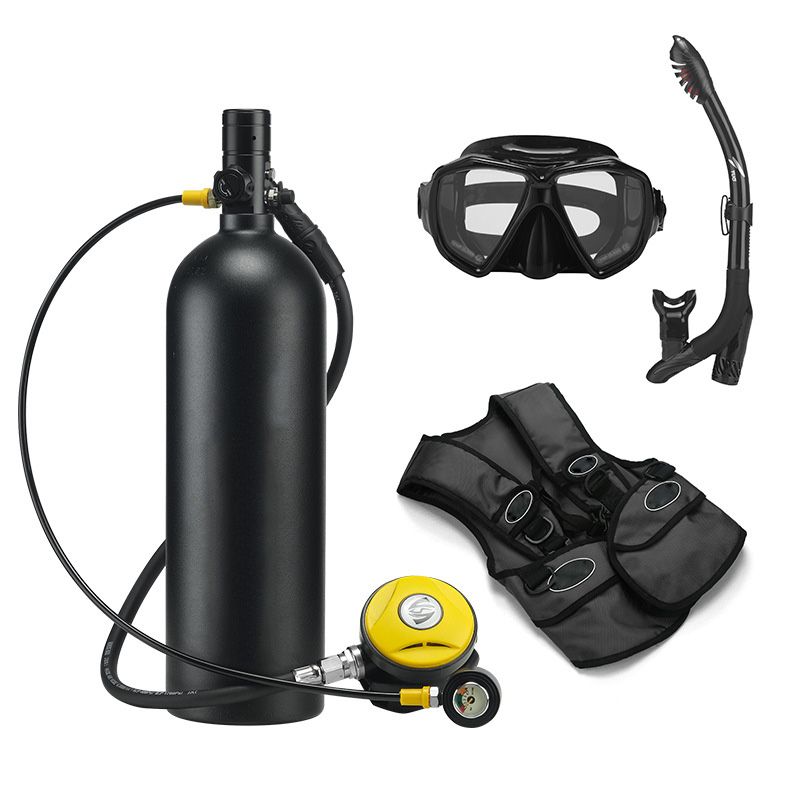 スキューバタンクキット ポータブル 2L ミニダイビングタン - Underwater Flashlight のレビューと価格