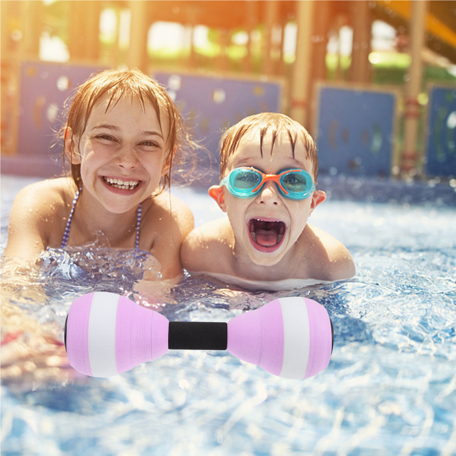 1ペア アクアティックダンベル EVA製 フローティングフィ - Aquatic Sports Equipment のレビューと価格