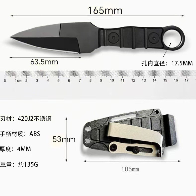 新入荷 ポータブルアウトドア固定ツール キャンプや一般用途に - Dive Knife Titanium のレビューと価格