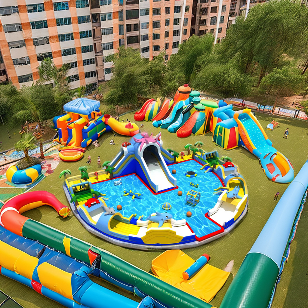 商業用屋内外水上スポーツ用フローティングウォーターパーク機器 - Aquatic Sports Equipment のレビューと価格