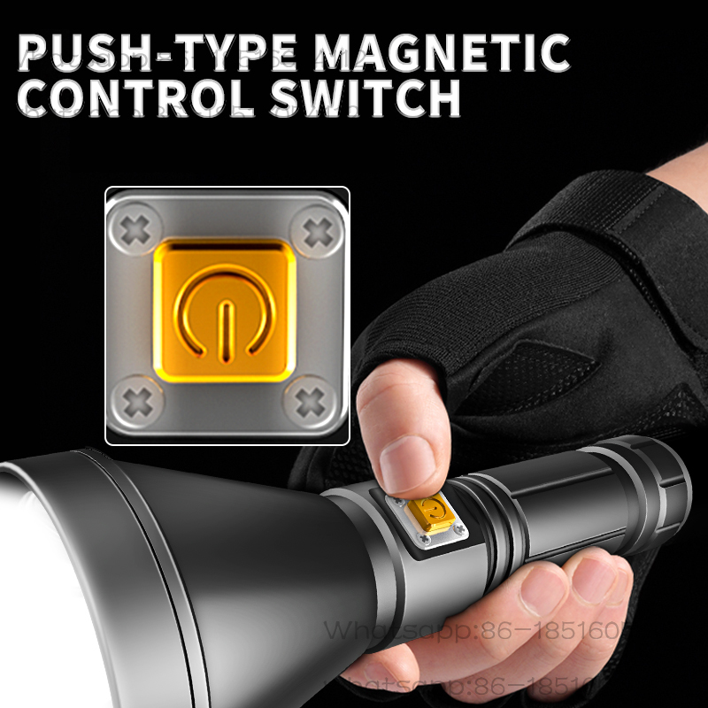 水中ダイビング懐中電灯 P90 LED 5000ルーメン 高 - Underwater Flashlight のレビューと価格