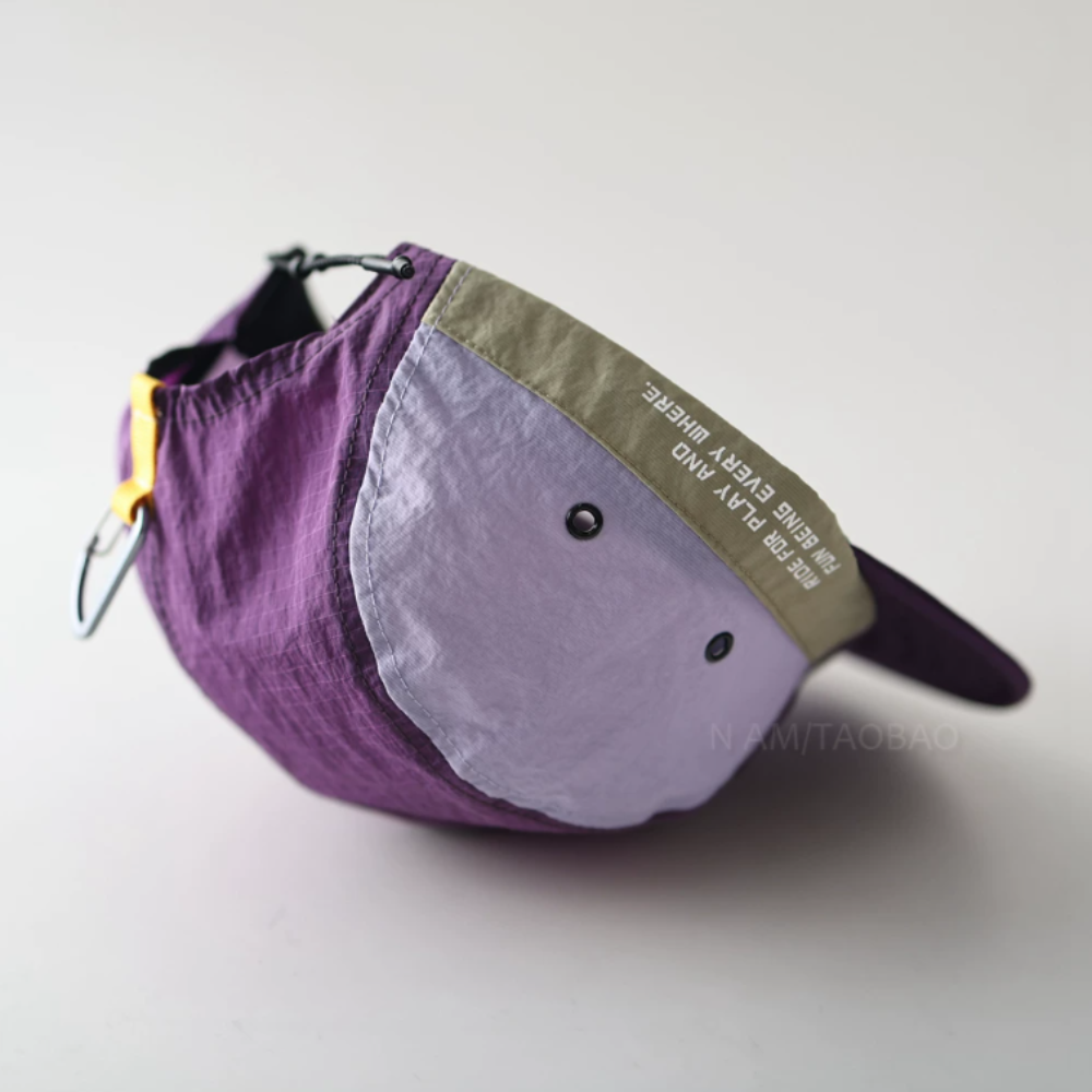 5パネル野球帽、短いつば、ナイロンメッシュ、防水、カラーブロ - Aquatic Sports Hat のレビューと価格