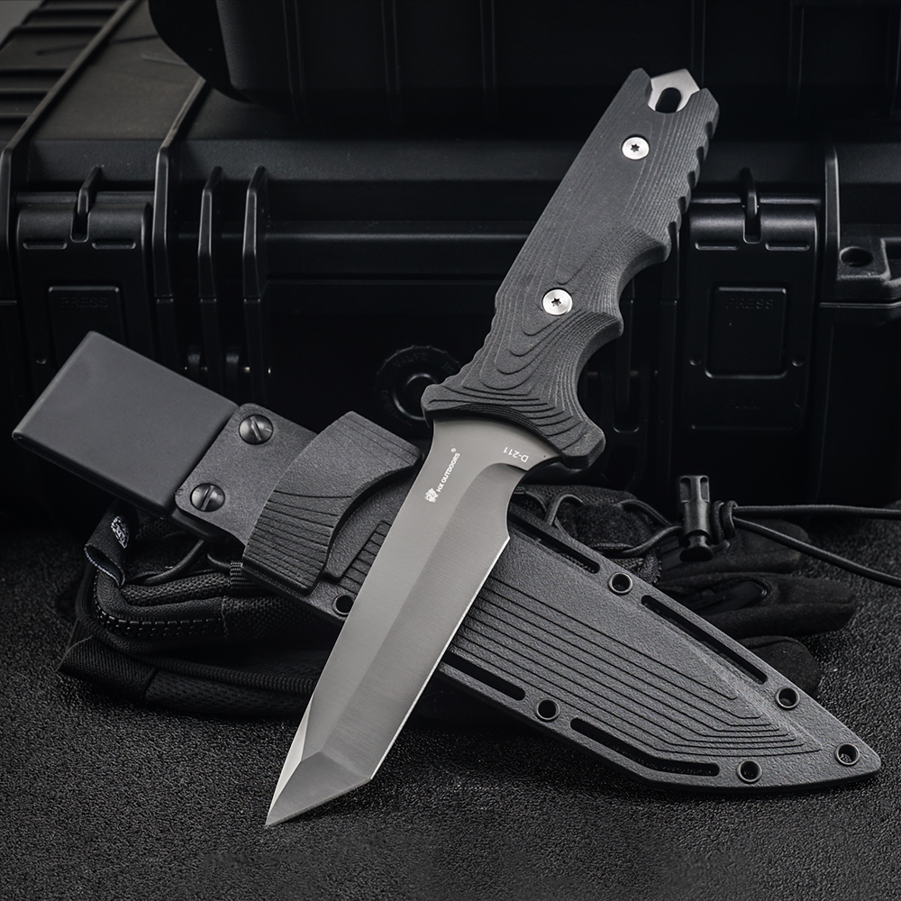 サバイバル固定刃ナイフ EDC タクティカルナイフ ベルトシ - Dive Knife Titanium のレビューと価格