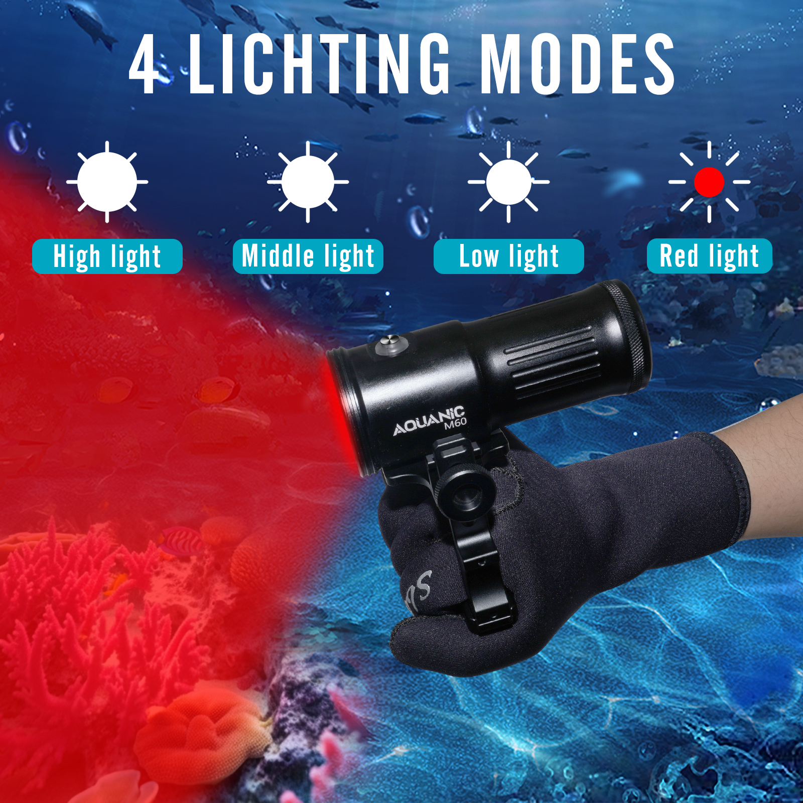 Nitescuba プロフェッショナルダイビング写真撮影ライ - Underwater Flashlight のレビューと価格