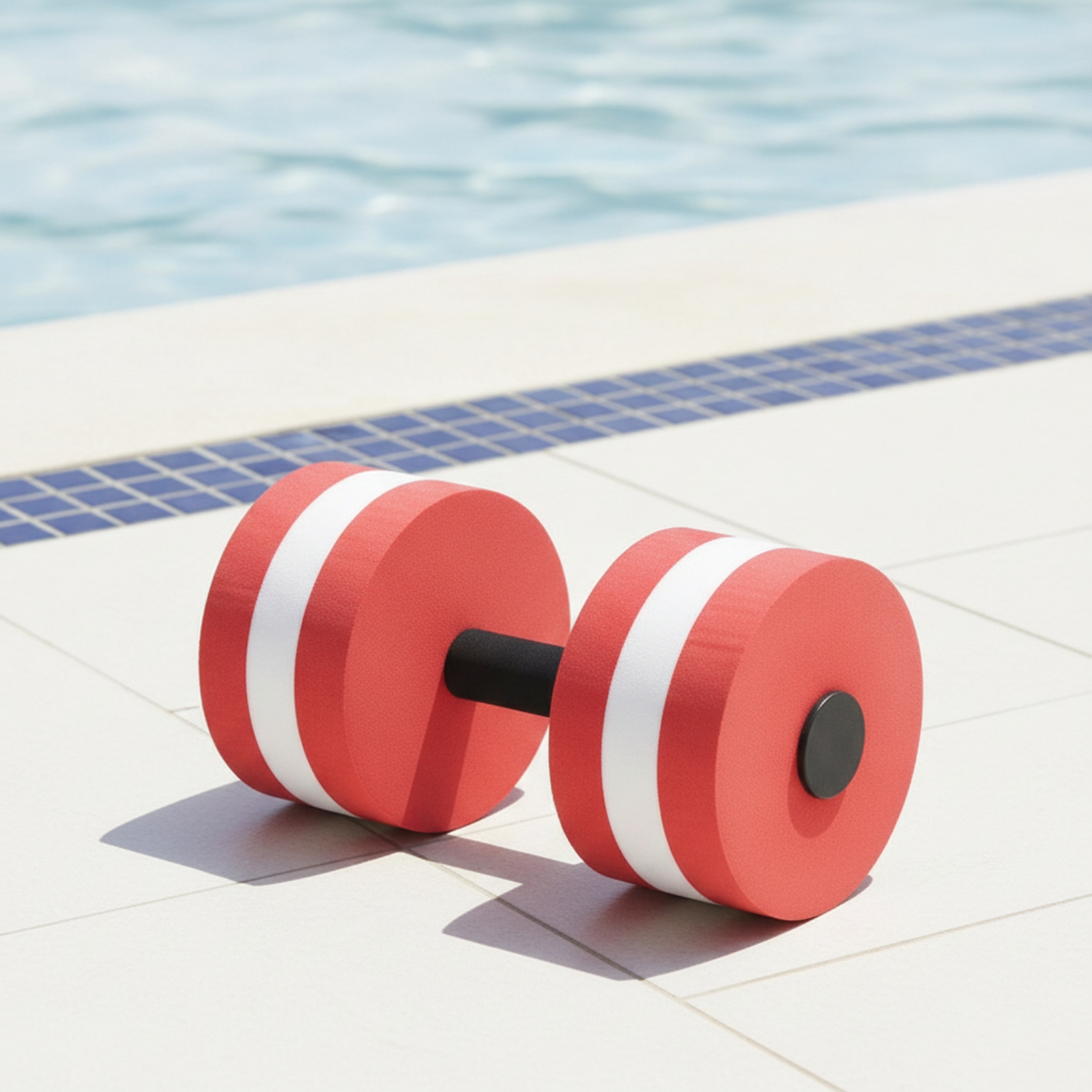 フォームウォーターダンベル フォームエンド付き浮力のある水用 - Aquatic Sports のレビューと価格