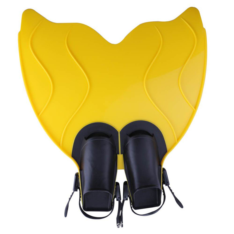 マーメイドテールフィン シングルピース フロッグシューズ 水 - Aquatic Sports Equipment のレビューと価格