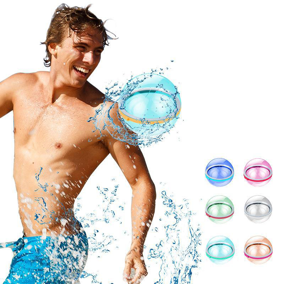 1-50個パック 再利用可能なウォーターボール セルフシール - Aquatic Sports のレビューと価格