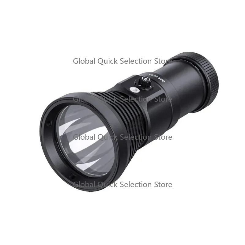 D28 3600 D30 4000高ルーメンバッテリーIP6 - Underwater Flashlight のレビューと価格