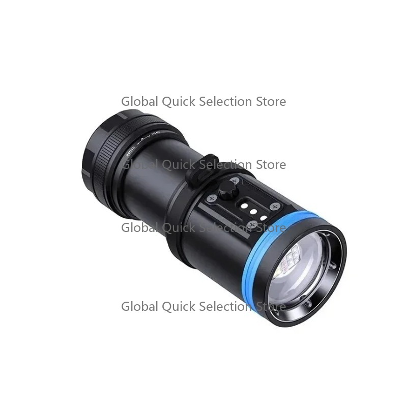 D28 3600 D30 4000高ルーメンバッテリーIP6 - Underwater Flashlight のレビューと価格