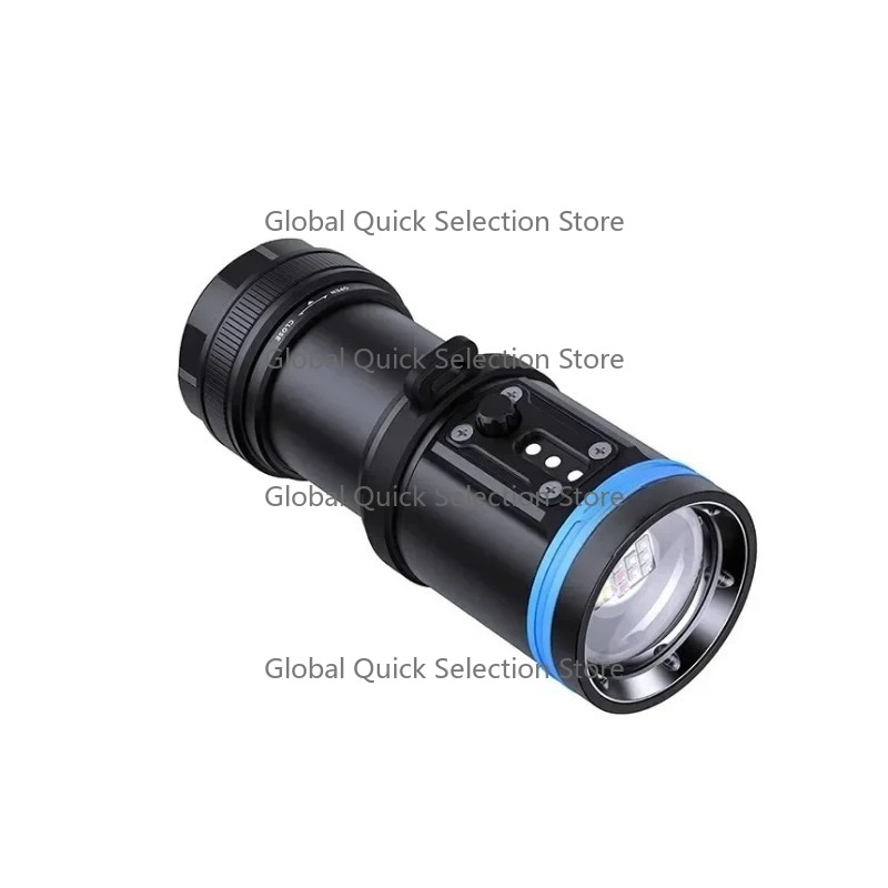 D28 3600 D30 4000高ルーメンバッテリーIP6 - Underwater Flashlight のレビューと価格